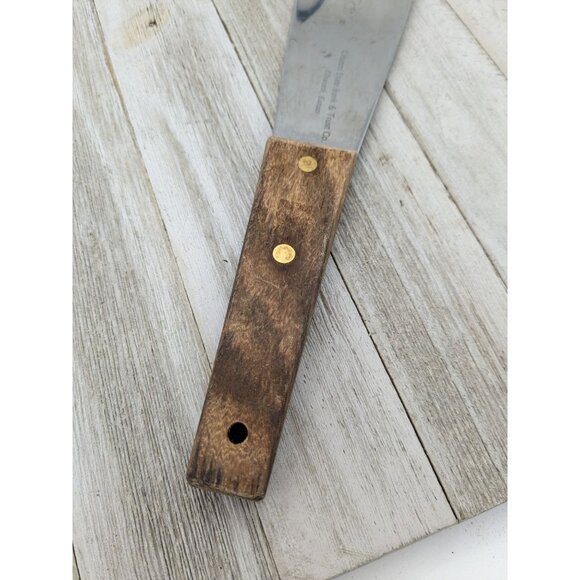 Stainless Steel Ice Cream Spade Japan #4 Scoop Wood Handle 9 1/2" - Picture 2 of 9